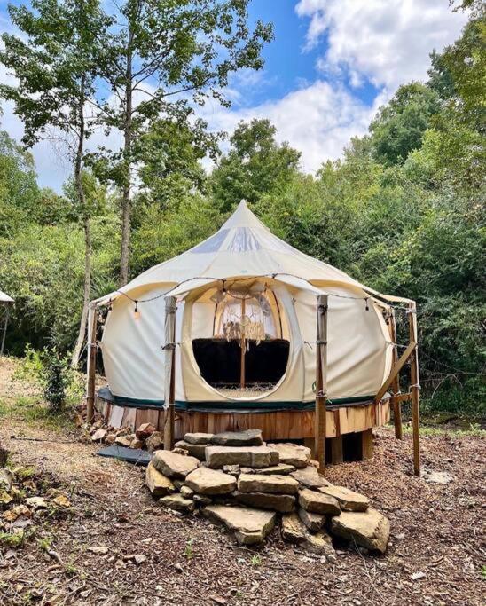 The Pisces-A Stargazing, Luxury Glamping Tent Rogersville Exterior foto