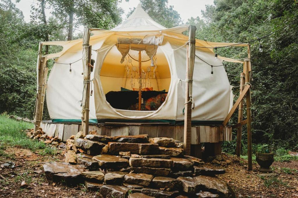 The Pisces-A Stargazing, Luxury Glamping Tent Rogersville Exterior foto